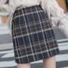 Women s Mini Woolen Short Skirt - Image 4