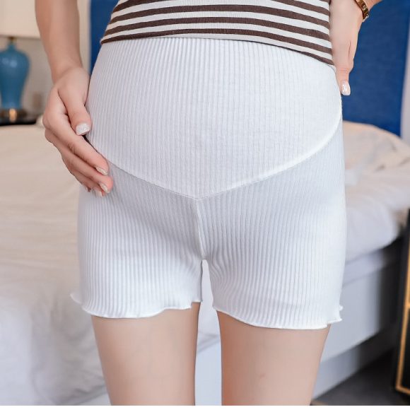 Maternity Wear,Leggings, Low-Waist Shorts, All-Match Safety Pants, Pregnant Women'S Belly Lift Pants - Image 4