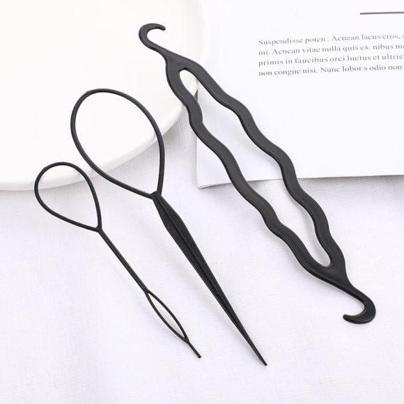 Braided Hair Travel Suit, Hair Disc, Hair Comb, Hair Extension Needle, Pattern Hairdressing Tool - Image 5