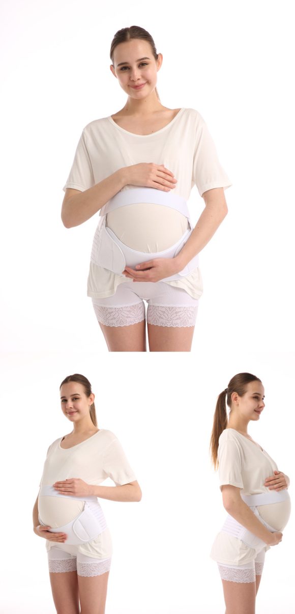 Pregnant Women'S Belly Support Belt During Delivery Period Lumbar Support Breathable Adjustable Third Trimester Protective Belt - Image 2