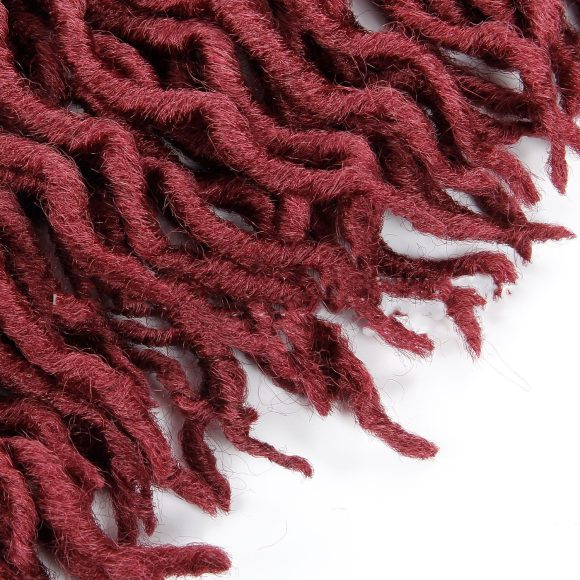 Ombre Curly Crochet Hair Synthetic Braiding Hair Extensions - Image 4