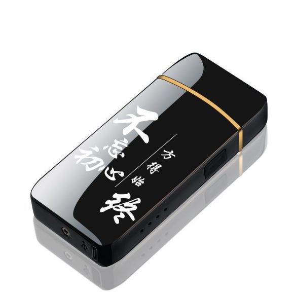 Fingerprint Sensor Unlock Lighter Charging Personality Creative Windproof Boys Birthday Gift - Image 5
