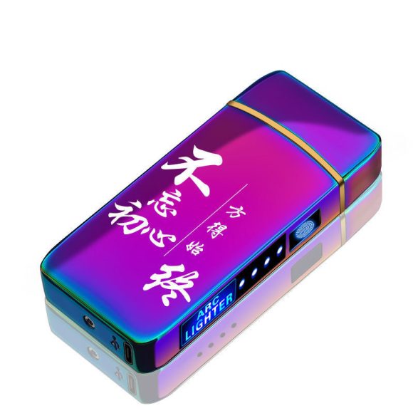 Fingerprint Sensor Unlock Lighter Charging Personality Creative Windproof Boys Birthday Gift - Image 7