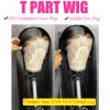 Female Black Front Lace Mid-Length Straight Hair - Image 3