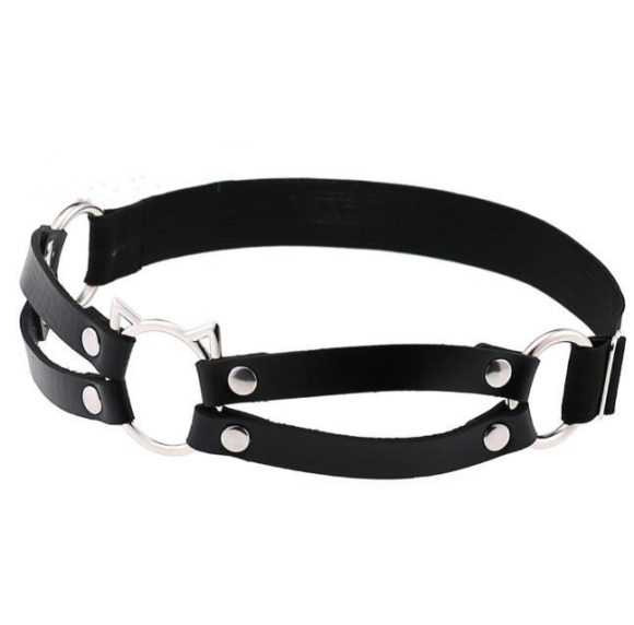 Newest Womens Sexy Elasticity Harness Heart Leg Chain Garter Belts Cosplay Spike High Quality Elastic Thigh Ring Garter - Image 3
