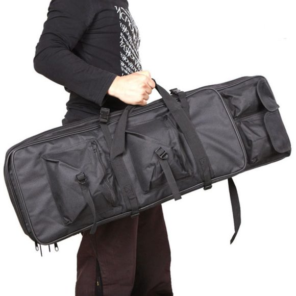 Tactical Airsoft Paintball Gun Protection Bag Fishing Bag Airsoft Square Bags Shoulder Pouch Double Pack - Image 4
