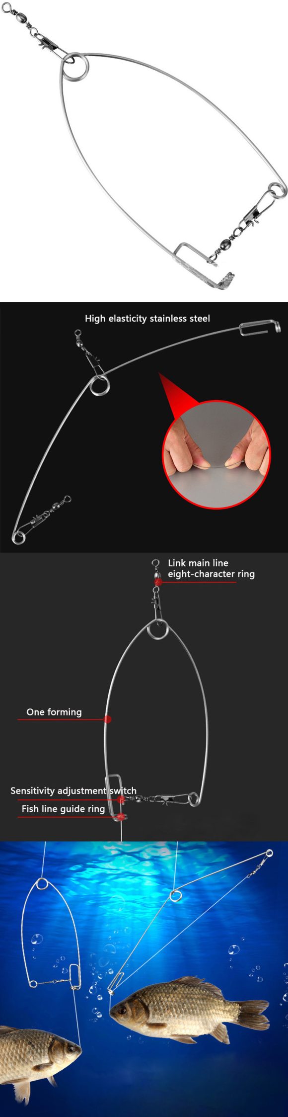 Fishing Artifact, Automatic Fishing Hook, Magic Hook, Tying Fishing Gear - Image 6