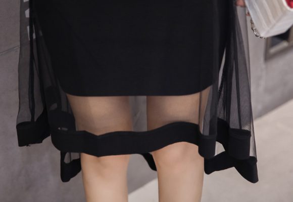 Irregular Skirt Dovetail Skirt Mid-length Package Hip Skirt - Image 7