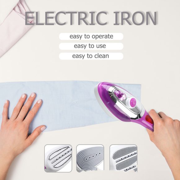 Household Electric Iron, Steam Iron, Handheld Garment Ironing Machine, Mini Electric Iron, Steam Brush, Portable Ironing Machine - Image 5