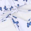 New Butterfly Print Swimsuit Lace Thong Women Bikini Bikini - Image 6