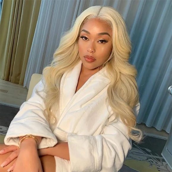 Blonde Lace Front Wig  Transparent Lace Frontal Wig Pre Plucked  Brazilian Body Wave Human Hair Wigs - Image 2