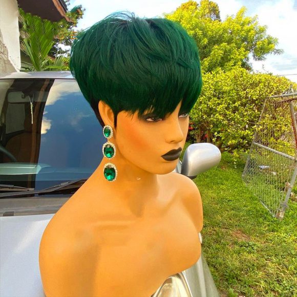 Wigs Female European And American Wig Short Hair Wig Short Straight Hair Bob Hair Wig - Image 5