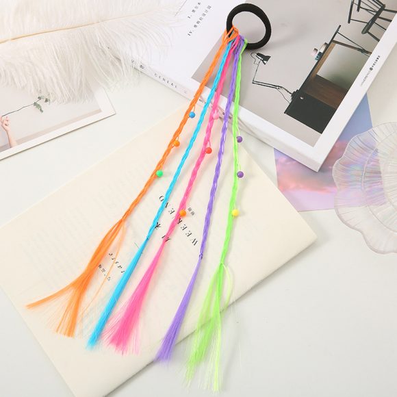 Color Braids Children'S Wigs And Hair Accessories - Image 5