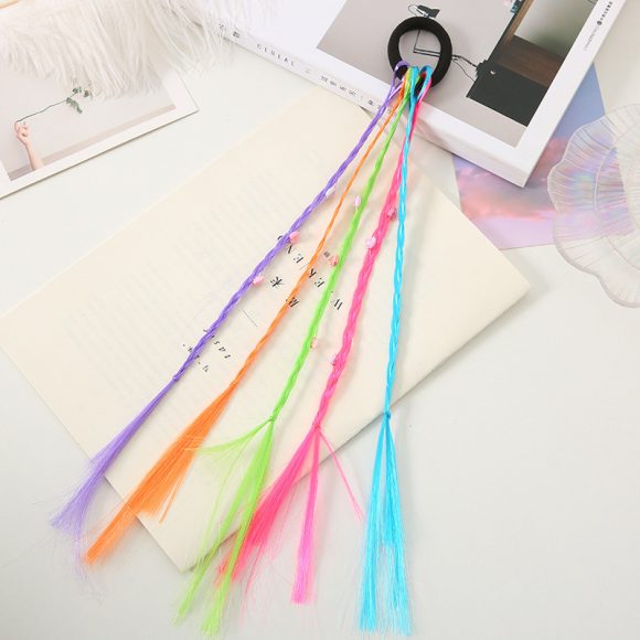 Color Braids Children'S Wigs And Hair Accessories - Image 4