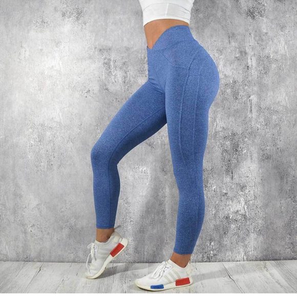 Summer Cross-border Women's Yoga Pants Hip Breathable Yoga Leggings - Image 4