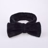 Coral velvet butterfly end hair band - Image 2