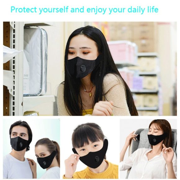Wireless Bluetooth Mask Outdoor Dustproof Removable Cleaning Bluetooth Music Earphone Mask - Image 3