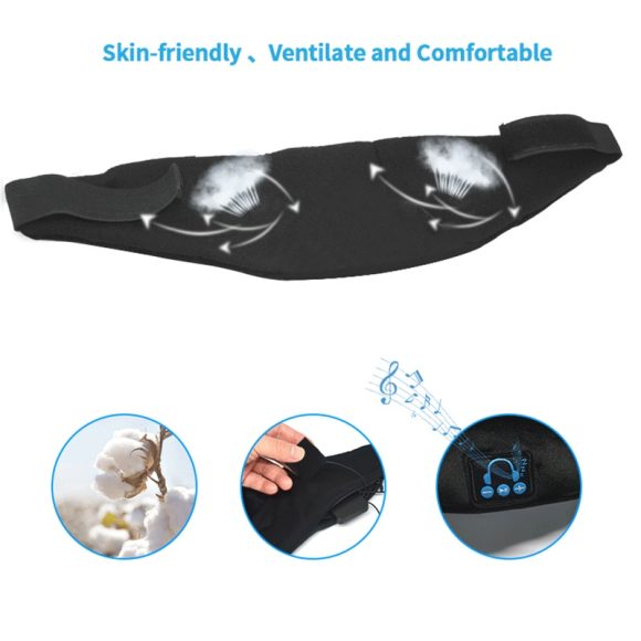 Wireless Bluetooth Mask Outdoor Dustproof Removable Cleaning Bluetooth Music Earphone Mask - Image 2