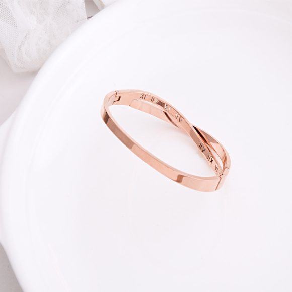 Women's Hot Style Roman Word Diamond Bracelet - Image 5