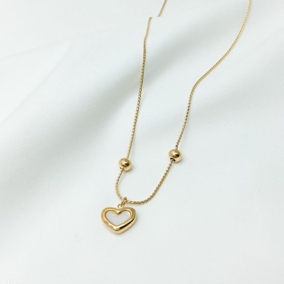 Shell White Fritillary Peach Heart Love Bracelet Pullable Bead Adjustable Jewelry - Image 5