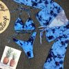 Long Sleeve Mesh Bikini Swimwear Women Three Pieces Leopard Swimsuit Female Summer Sexy Bathing Suit - Image 3