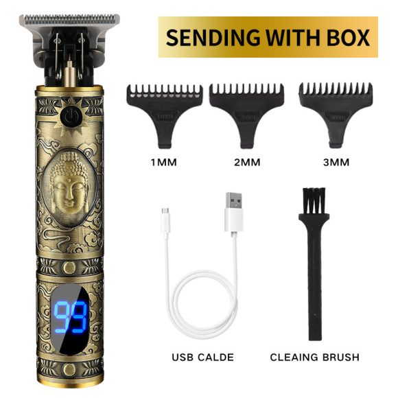 Electric Hair Clipper, Electric Hair Clipper, Oil Head Engraving Razor - Image 2