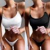 Bikini Split Swimsuit European And American Hot Style Chain Swimsuit