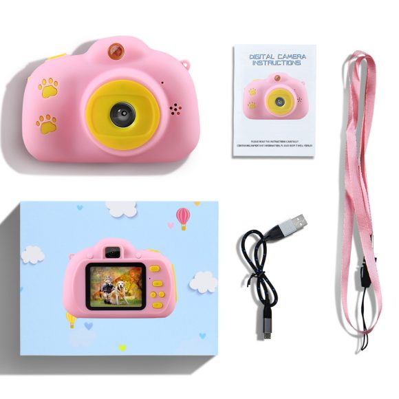 Kids Cameras Selfie Cute Baby Toys Cat - Image 3