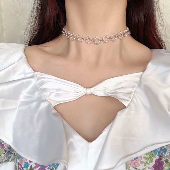 New Niche Design Pearl Necklace Women"s Fashion Cool Wind - Image 5