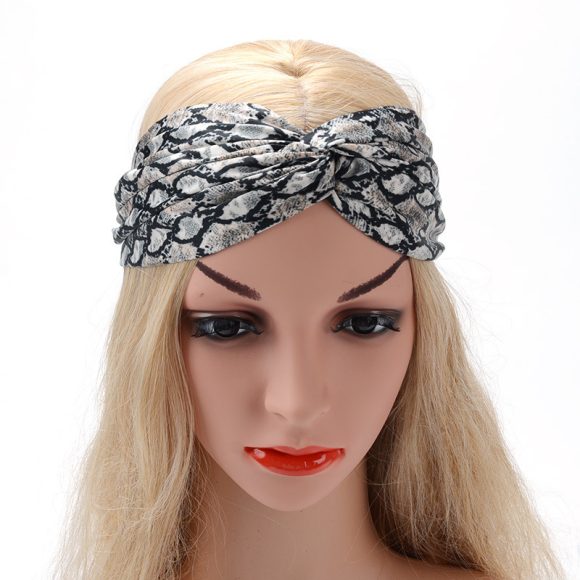 Silk satin cross hair band - Image 9