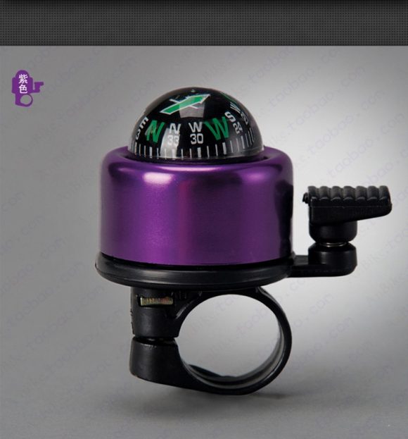 Bicycle Cycling Sport Handlebar Ring with Compass-down Horn Bicycle Bell Bicycle Accessories - Image 2
