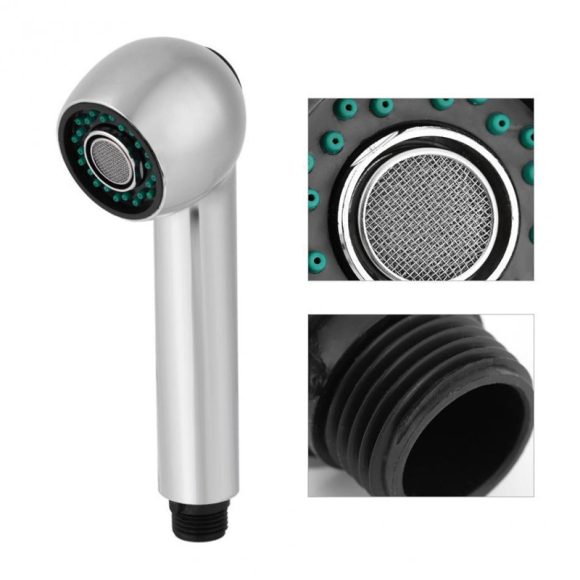 Chrome Kitchen Tap Spare Faucet Pull Out Spray Shower Head - Image 3