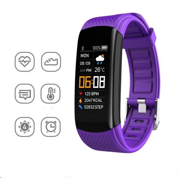 Adult sports silicone pedometer bracelet - Image 9