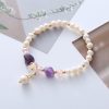 Natural Freshwater Pearl Crystal Bracelet For Women