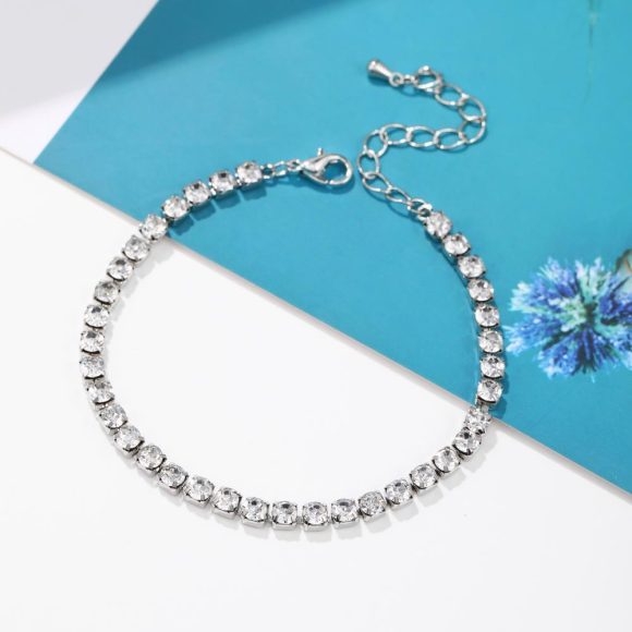 Simple All-match Diamond Drill Chain Bracelet - Image 3