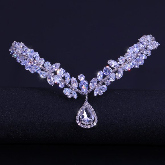 Head Chain Bridal Jewelry Women Luxury High-end Zircon Headband - Image 2