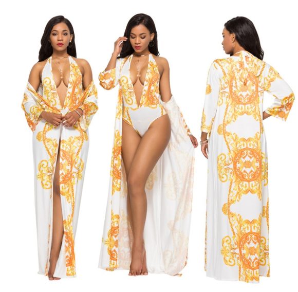 Printed cloak bikini - Image 3