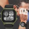 Retro Electronic Watch Luminous Waterproof Sports Men's Watches - Image 5