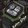Retro Electronic Watch Luminous Waterproof Sports Men's Watches - Image 2