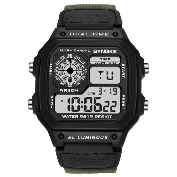 Retro Electronic Watch Luminous Waterproof Sports Men's Watches - Image 10