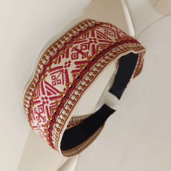 Lazybones New Retro Ethnic Temperament Knotted Headband - Image 8