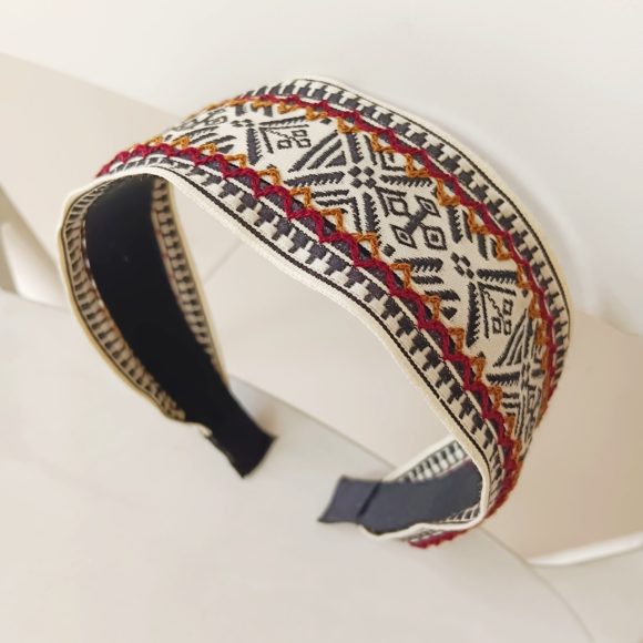 Lazybones New Retro Ethnic Temperament Knotted Headband - Image 9