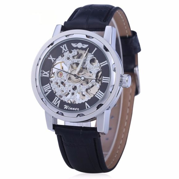 Retro Belt Manual Mechanical Watch - Image 3