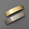 Brushed Metal Barrettes European American Simple Versatile Temperament Ins Fashion Normcore Style Ponytail Clip - Image 3