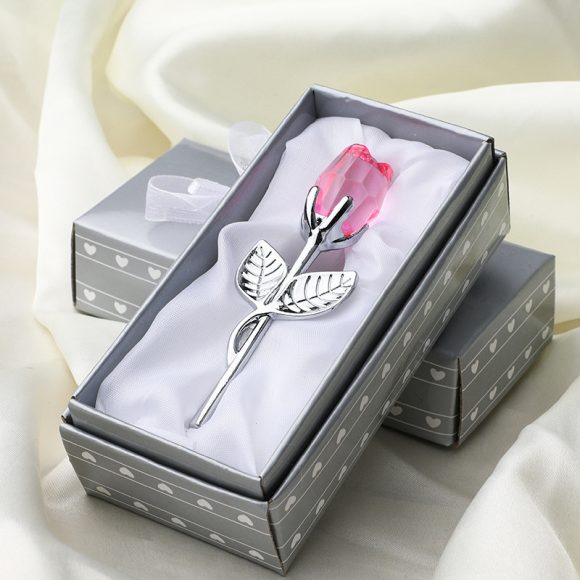 Crystal Metal Rose Valentine's Day Small Gift Wedding - Image 6