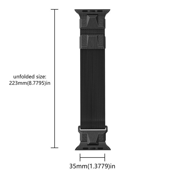 Simple And Fashionable Solid Color Stainless Steel Strap - Image 4