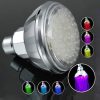 LED shower top spray