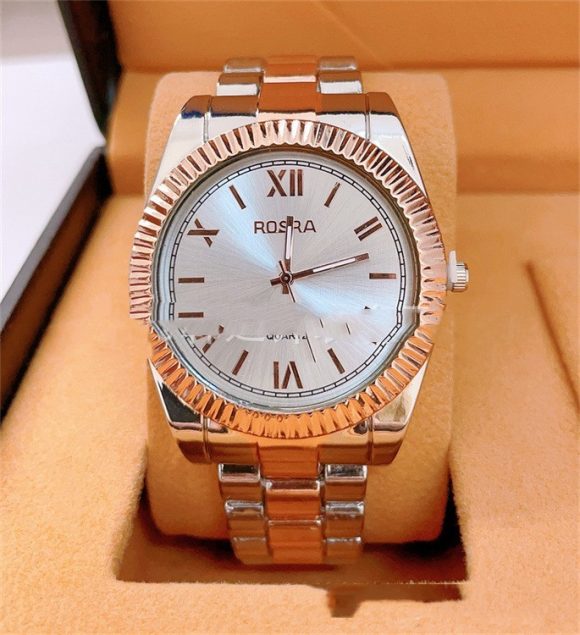 Foreign Trade Roman Scale Men's Steel Strap Watch In Stock Wholesale Rosra Fashion Fashion Quartz Couple Watch - Image 6