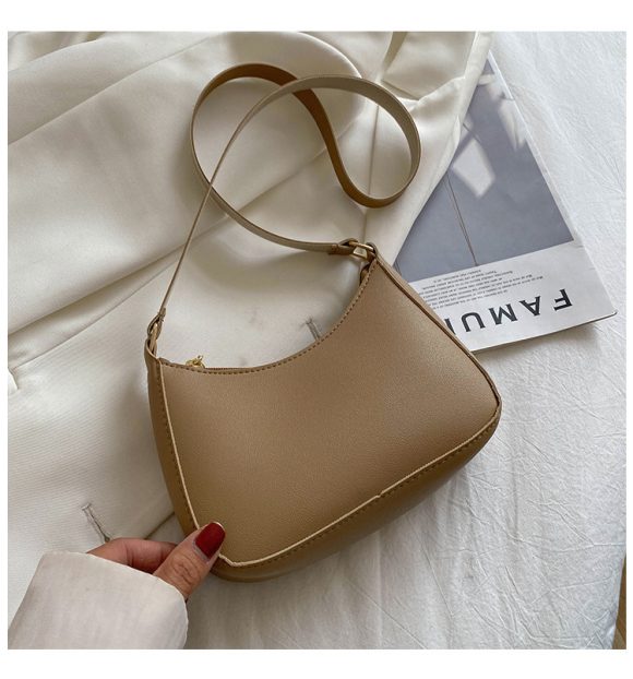 Women's Retro Portable Shoulder Underarm Bag Handbag - Image 7