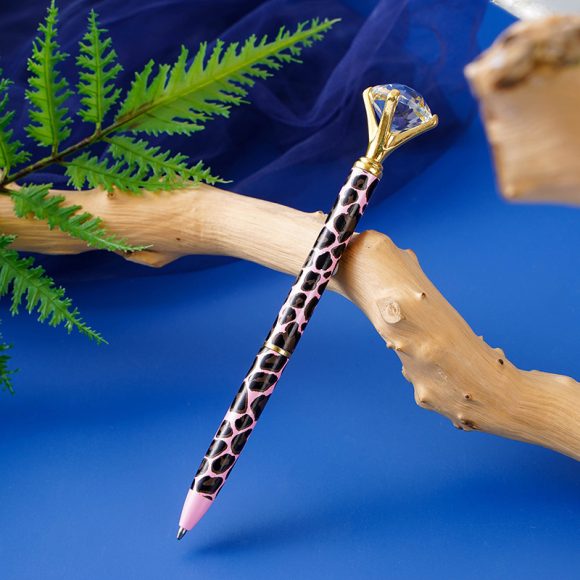 Leopard Diamond Ballpoint Pen Metal - Image 10